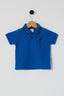 U.S. Polo Assn. Erkek Bebek Polo Yaka Pigment Baskılı Yazlık Regular Fit Mavi T-Shirt USB2511-C-V4