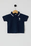 U.S. Polo Assn. Erkek Bebek Polo Yaka Pigment Baskılı Yazlık Regular Fit Lacivert T-Shirt USB2511-C-V1