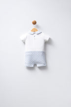 U.S. Polo Assn. Erkek Bebek Beyaz Tulum