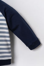 U.S. Polo Assn. Erkek Bebek Stripes Yeşil Uzun Kol Pijama Takım USB3164-C-V2