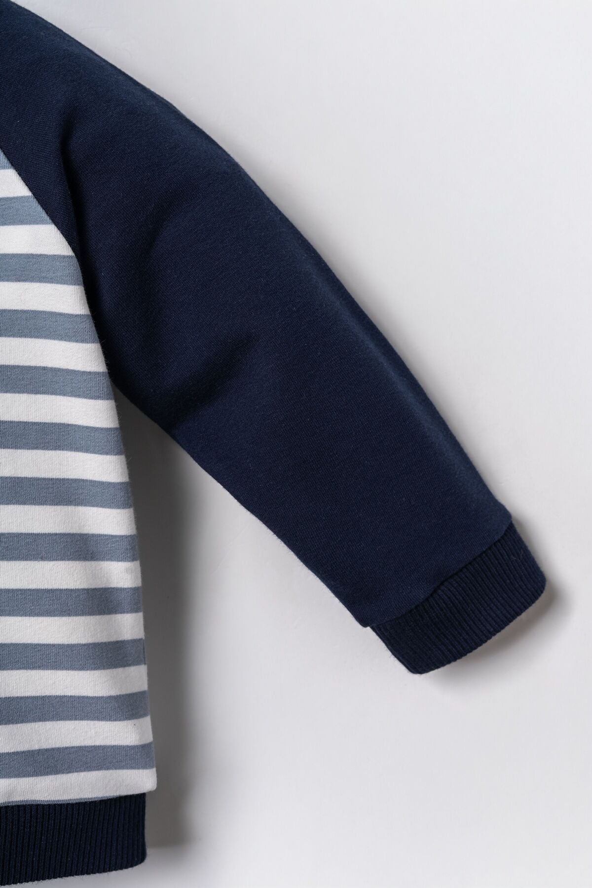 U.S. Polo Assn. Erkek Bebek Stripes Yeşil Uzun Kol Pijama Takım USB3164-C-V2