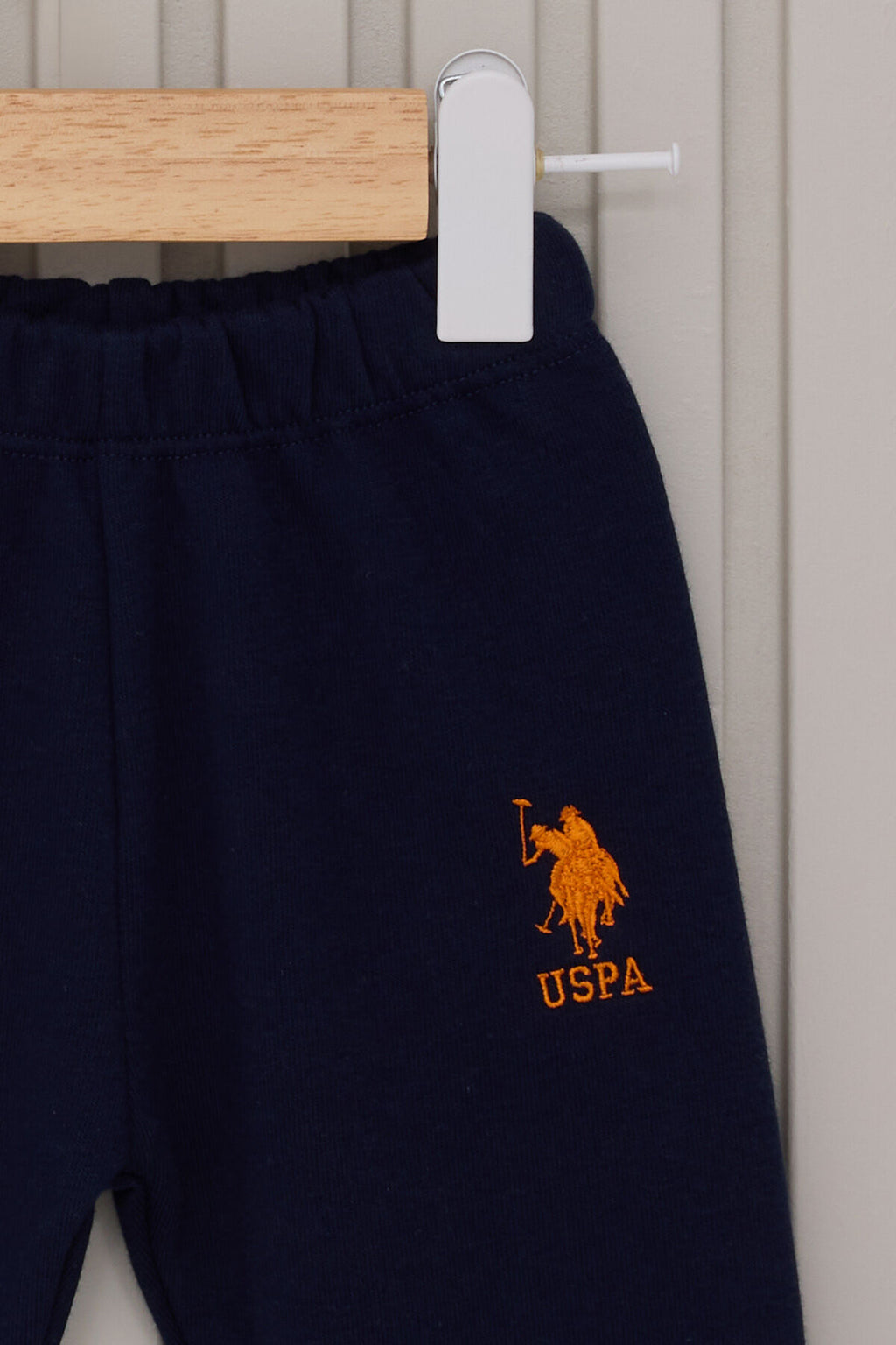 U.S. Polo Assn. Erkek Bebek Bisiklet Yaka Pigment Baskılı Kışlık Regular Fit Sarı Bebek Takımı USB2052-C-V1