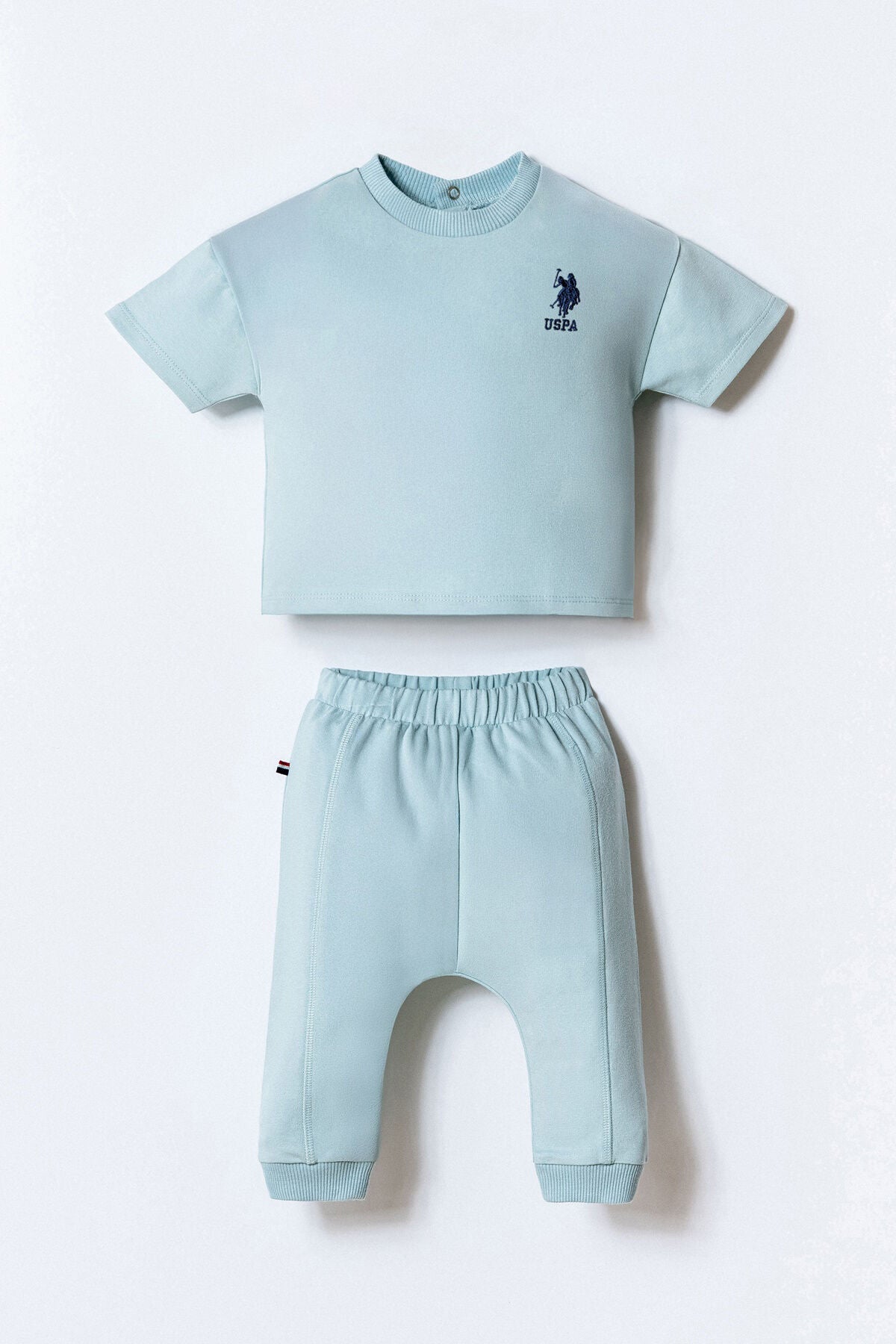 U.S. Polo Assn Erkek Bebek Yeşil 2 Li Takım