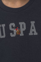 U.S. Polo Assn. Erkek Çocuk Baskılı Antrasit Uzun Kol Eşofman Takımı US2642-C-V4