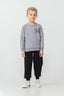 U.S. Polo Assn. Erkek Çocuk Baskılı Gri Uzun Kol Eşofman Takımı US2624-C-V2