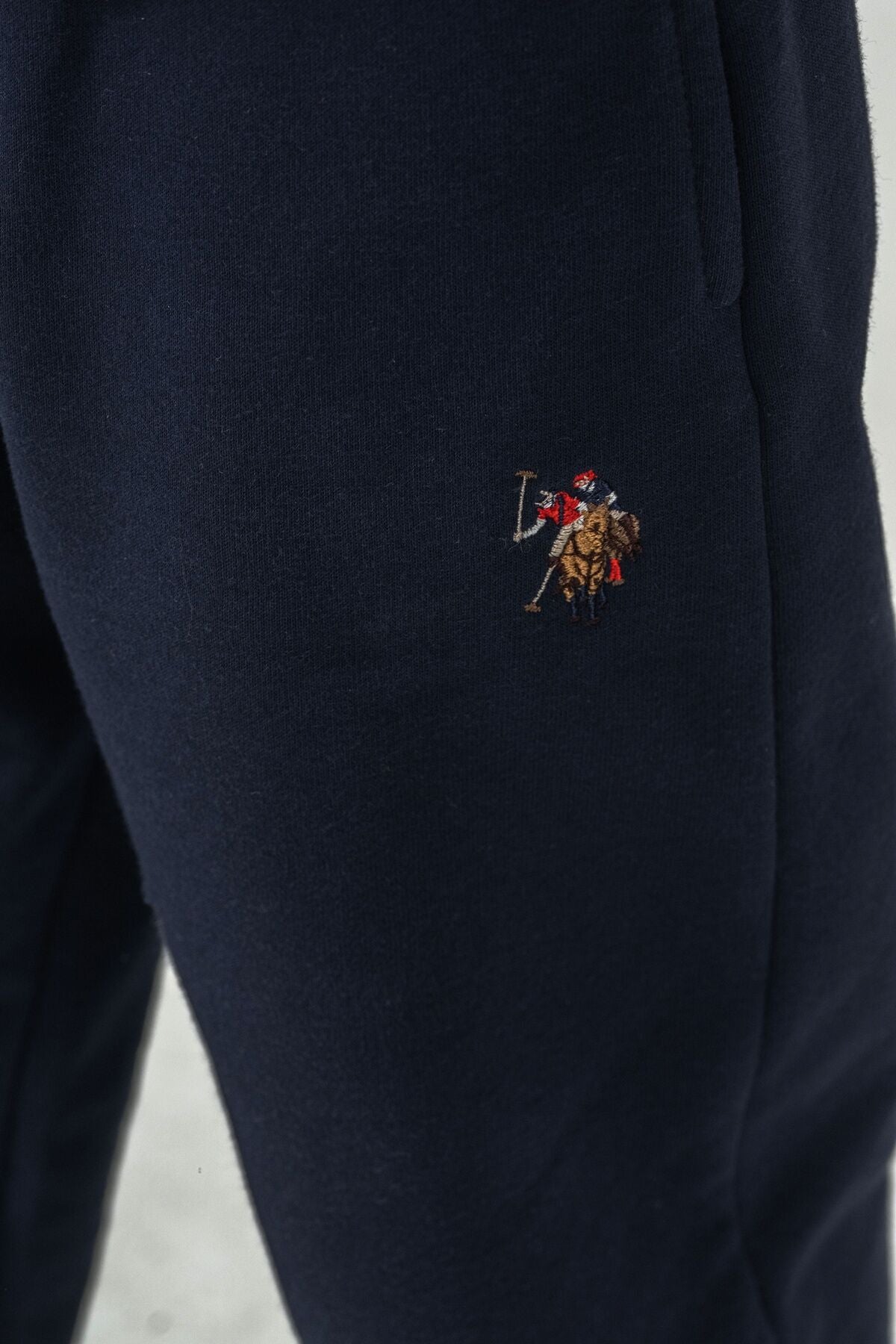 U.S. Polo Assn. Erkek Çocuk Baskılı Kırmızı Uzun Kol Eşofman Takımı US2617-C-V1