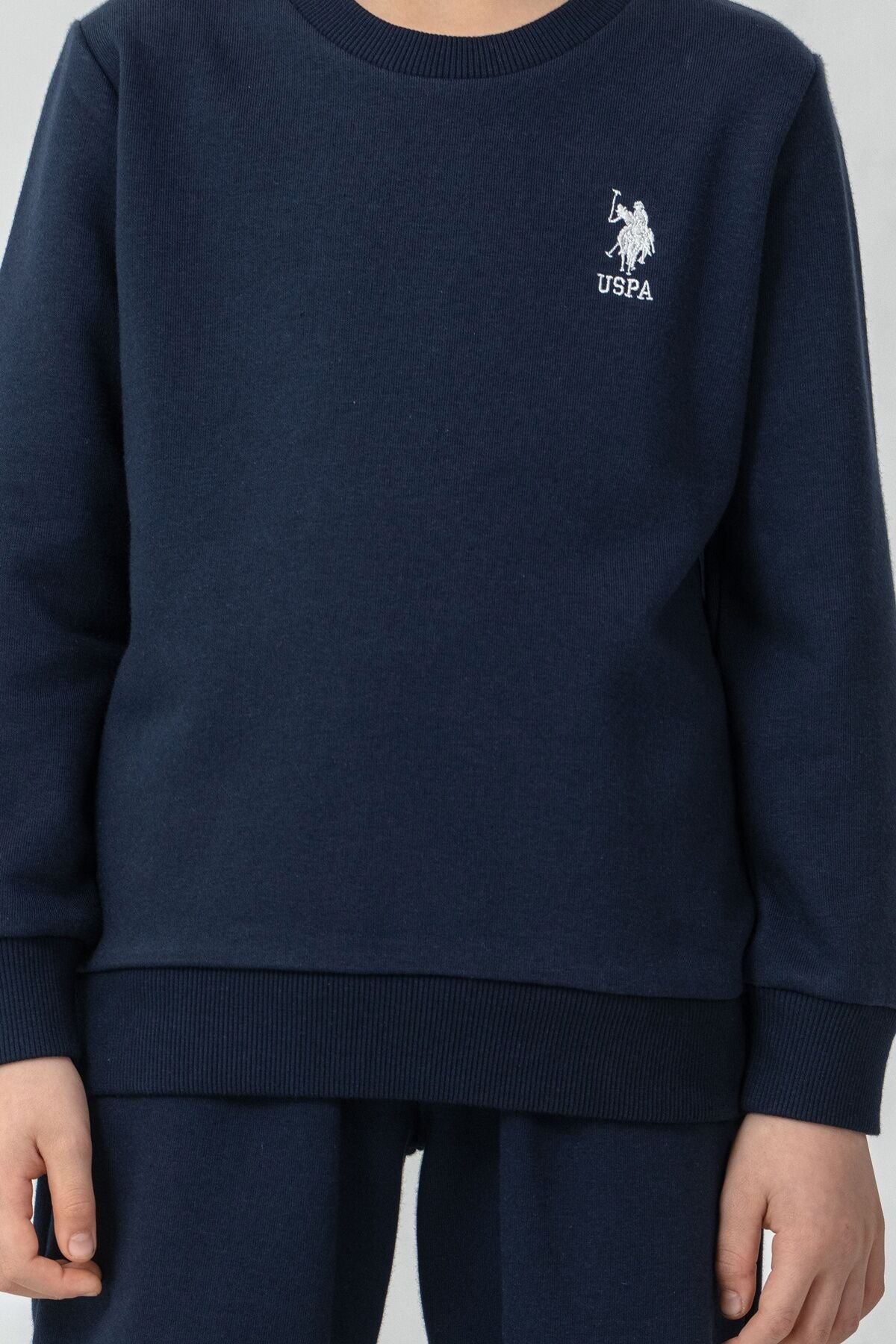 U.S. Polo Assn. Erkek Çocuk Baskılı Lacivert Uzun Kol Eşofman Takımı US2621-C-V2 Ürün ikincil görseli