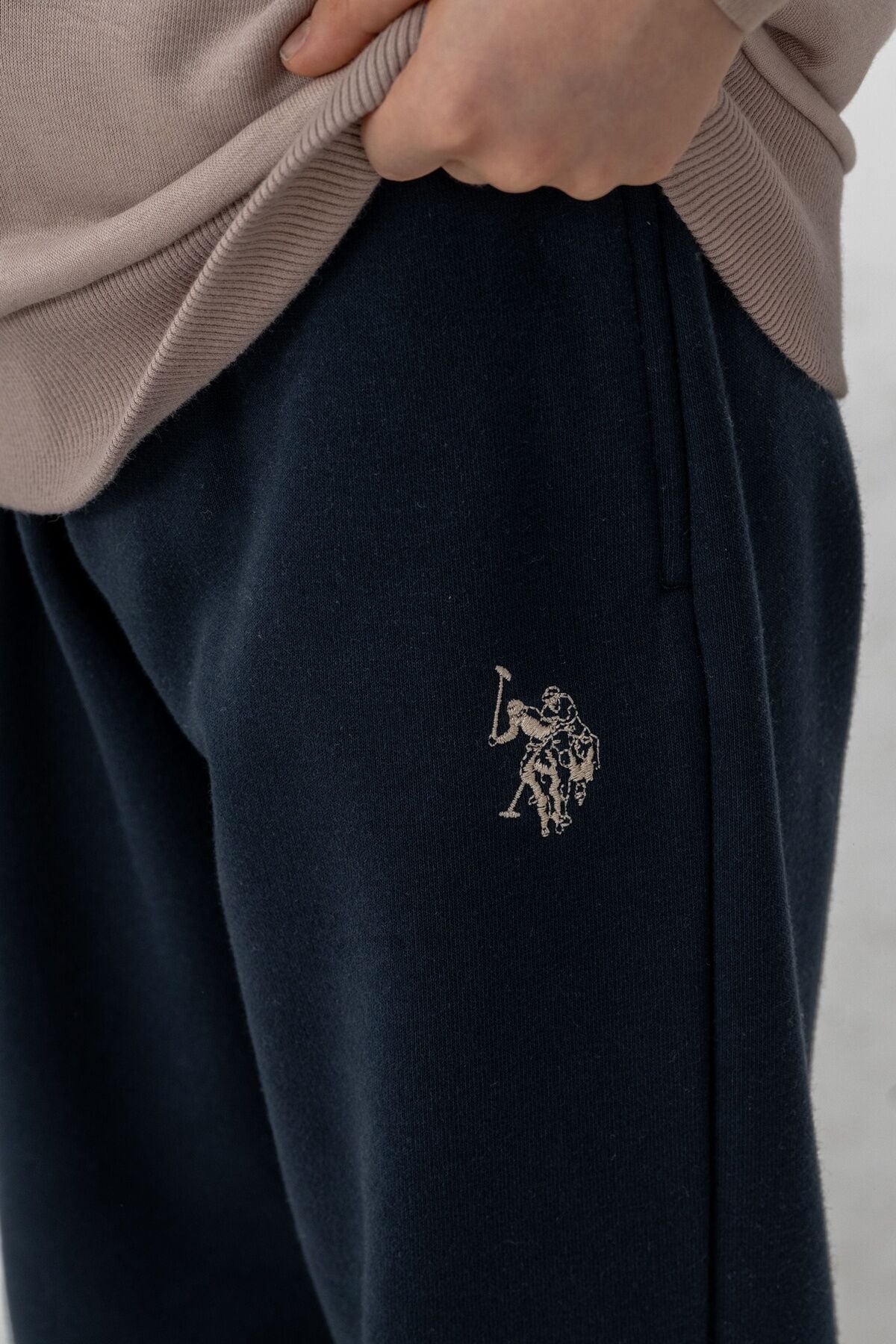 U.S. Polo Assn. Erkek Çocuk Baskılı Sarı Uzun Kol Eşofman Takımı US2608-C-V2