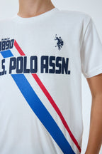 U.S. Polo Assn Erkek Çocuk Beyaz Bermuda Takım