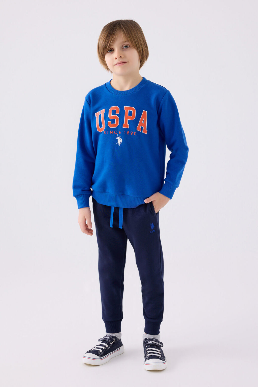 U.s. Polo Assn Erkek Çocuk Mavi Eşofman Takımı