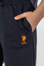 U.S. Polo Assn Erkek Çocuk Gri Bermuda Takım