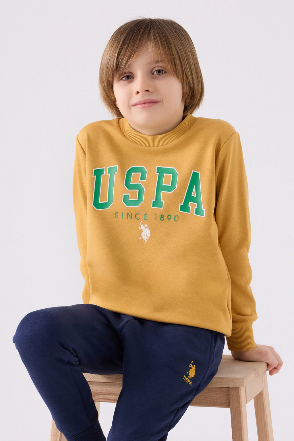 U.s. Polo Assn Erkek Çocuk Sarı Eşofman Takımı