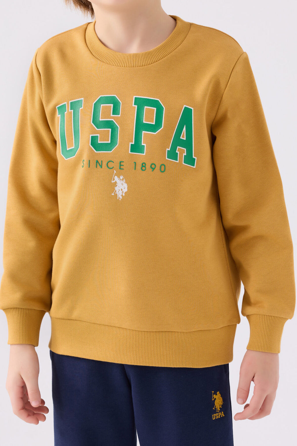 U.s. Polo Assn Erkek Çocuk Sarı Eşofman Takımı