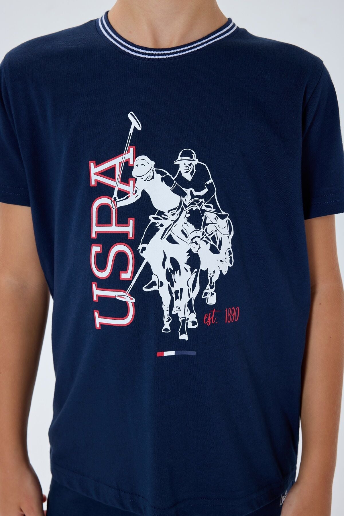 U.S. Polo Assn Erkek Çocuk Lacivert Bermuda Takım