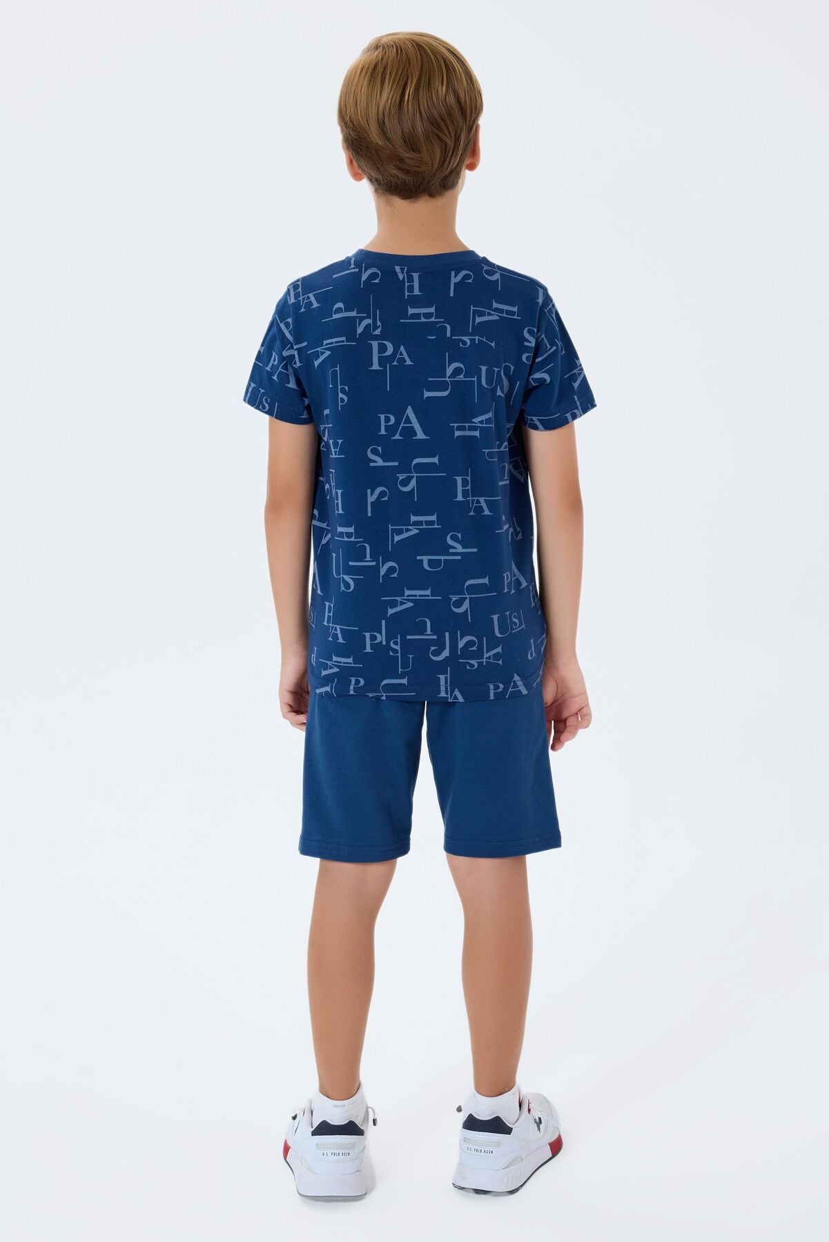 U.S. Polo Assn Erkek Çocuk Lacivert Bermuda Takım