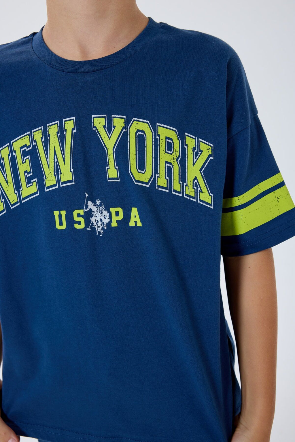 U.S. Polo Assn Erkek Çocuk Lacivert Bermuda Takım