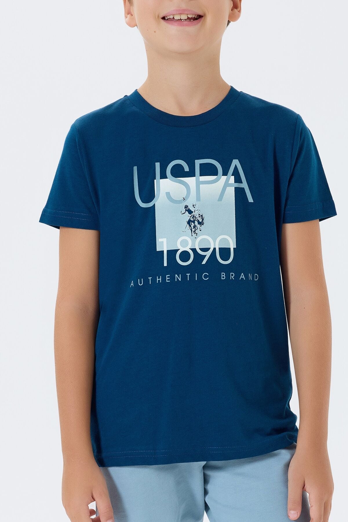 U.S. Polo Assn Erkek Çocuk Lacivert Bermuda Takım Ürün ikincil görseli