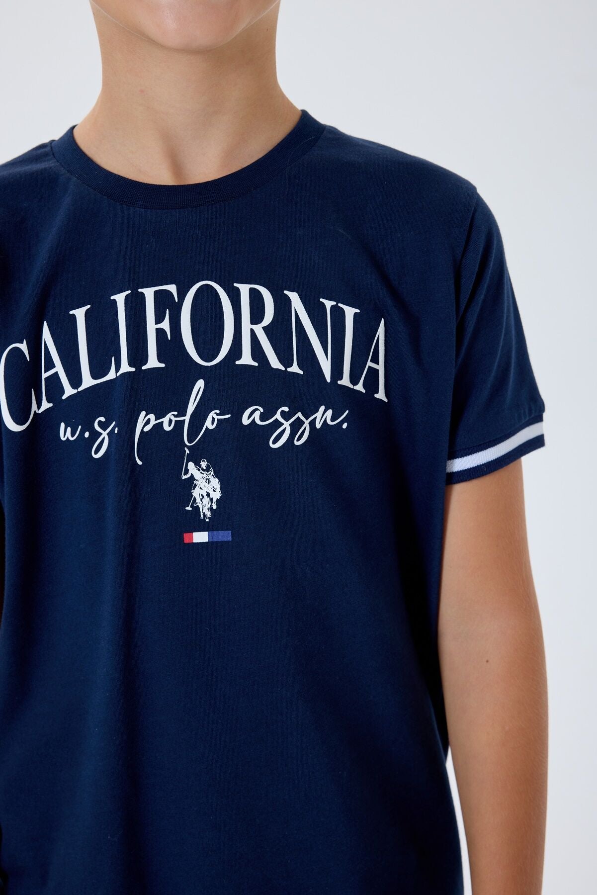 U.S. Polo Assn Erkek Çocuk Lacivert Bermuda Takım
