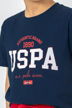 U.S. Polo Assn Erkek Çocuk Lacivert Bermuda Takım