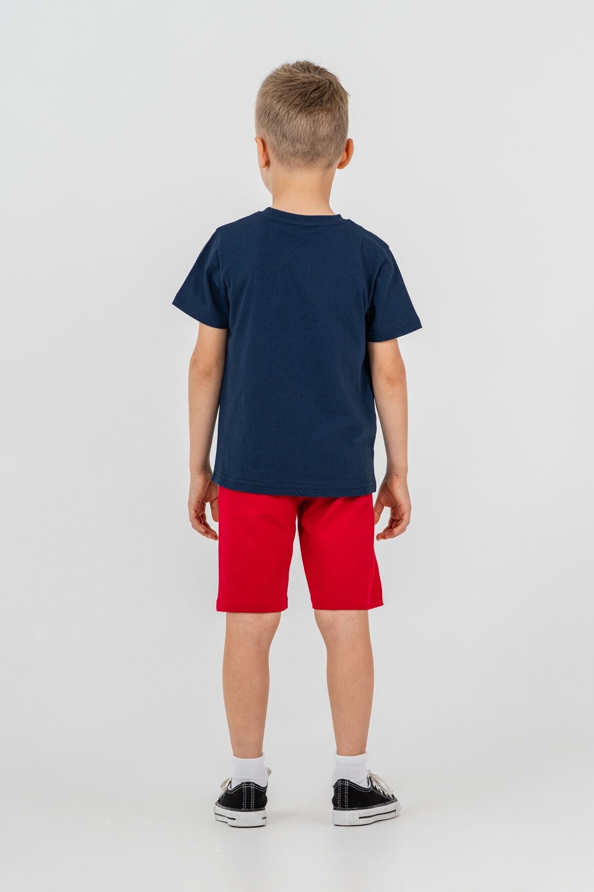 U.S. Polo Assn Erkek Çocuk Lacivert Bermuda Takım