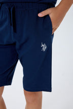 U.S. Polo Assn Erkek Çocuk Lacivert Bermuda Takım