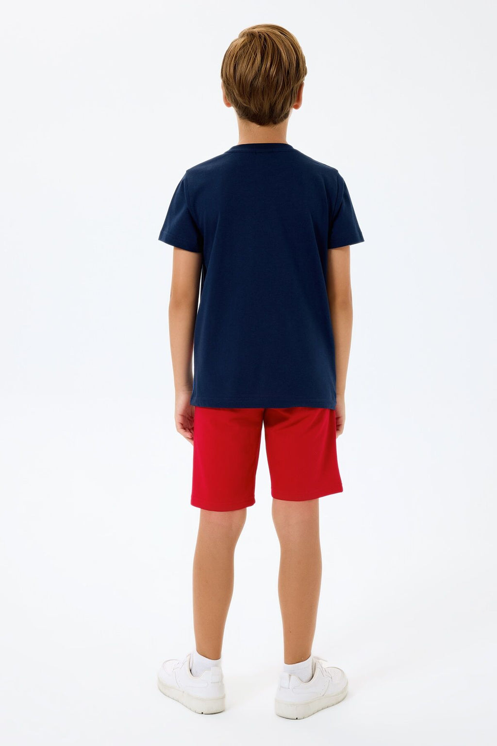 U.S. Polo Assn Erkek Çocuk Lacivert Bermuda Takım