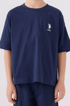 U.s. Polo Assn Erkek Çocuk Koyu Indigo Bermuda Takımı