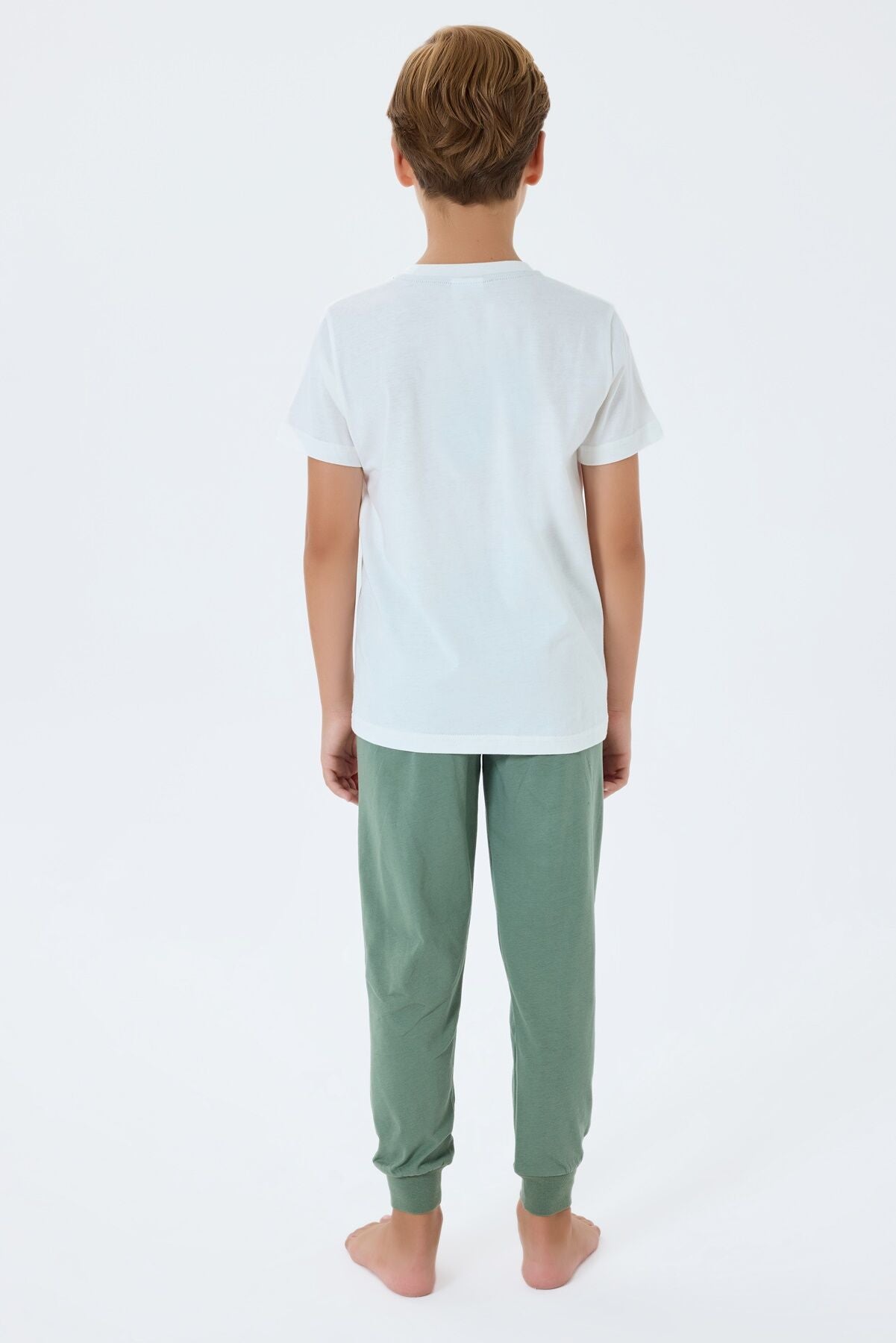 U.S. Polo Assn Erkek Çocuk Lacivert Pijama Takım