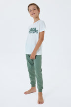 U.S. Polo Assn Erkek Çocuk Lacivert Pijama Takım