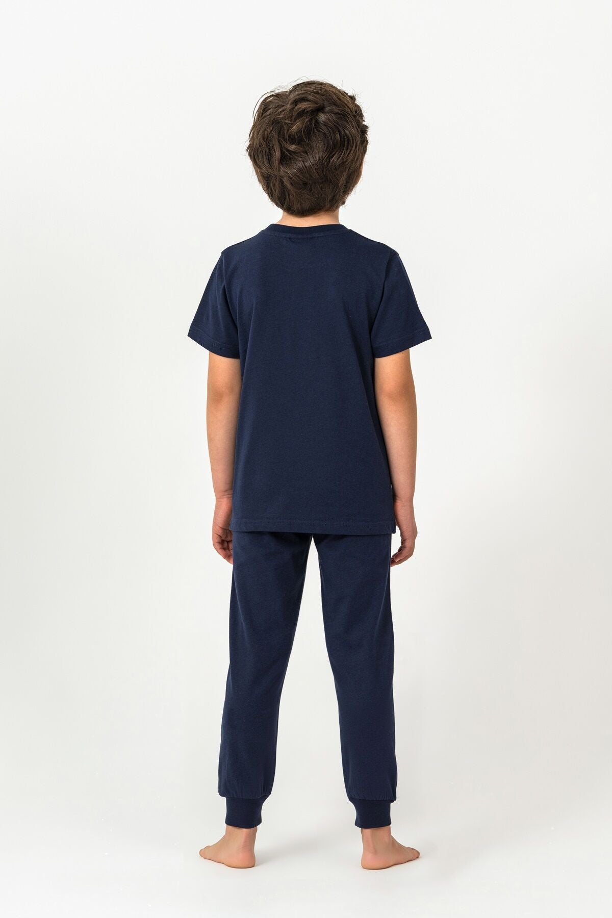 U.S. Polo Assn Erkek Çocuk Lacivert Pijama Takım