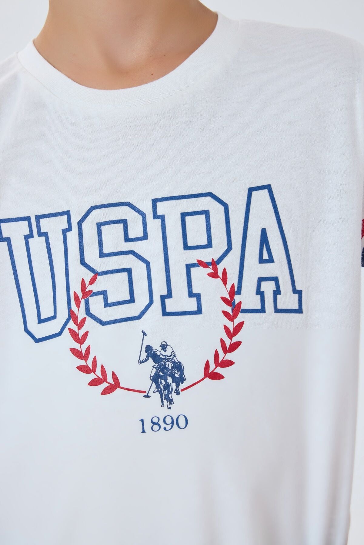 U.S. Polo Assn. Erkek Çocuk Bisiklet Yaka Nakışlı Yazlık Regular Fit Mavi Bermuda Takım US2409-C-V2