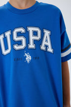 U.S. Polo Assn Erkek Çocuk Mavi Bermuda Takım