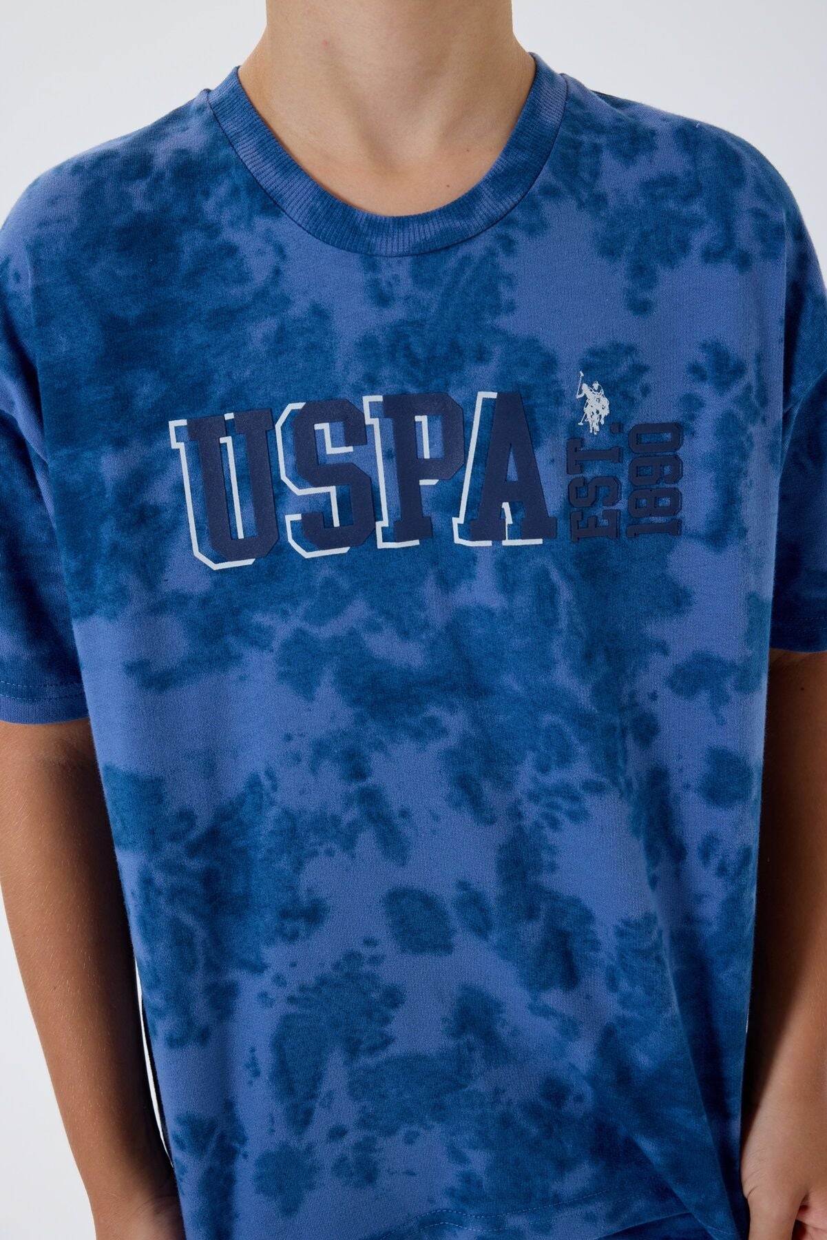 U.S. Polo Assn Erkek Çocuk Mavi Bermuda Takım