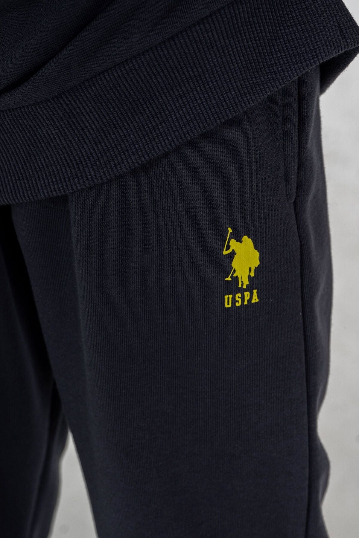 U.S. Polo Assn. Erkek Çocuk Nakışlı Antrasit Uzun Kol Eşofman Takımı US2622-C-V1 Ürün ikincil görseli