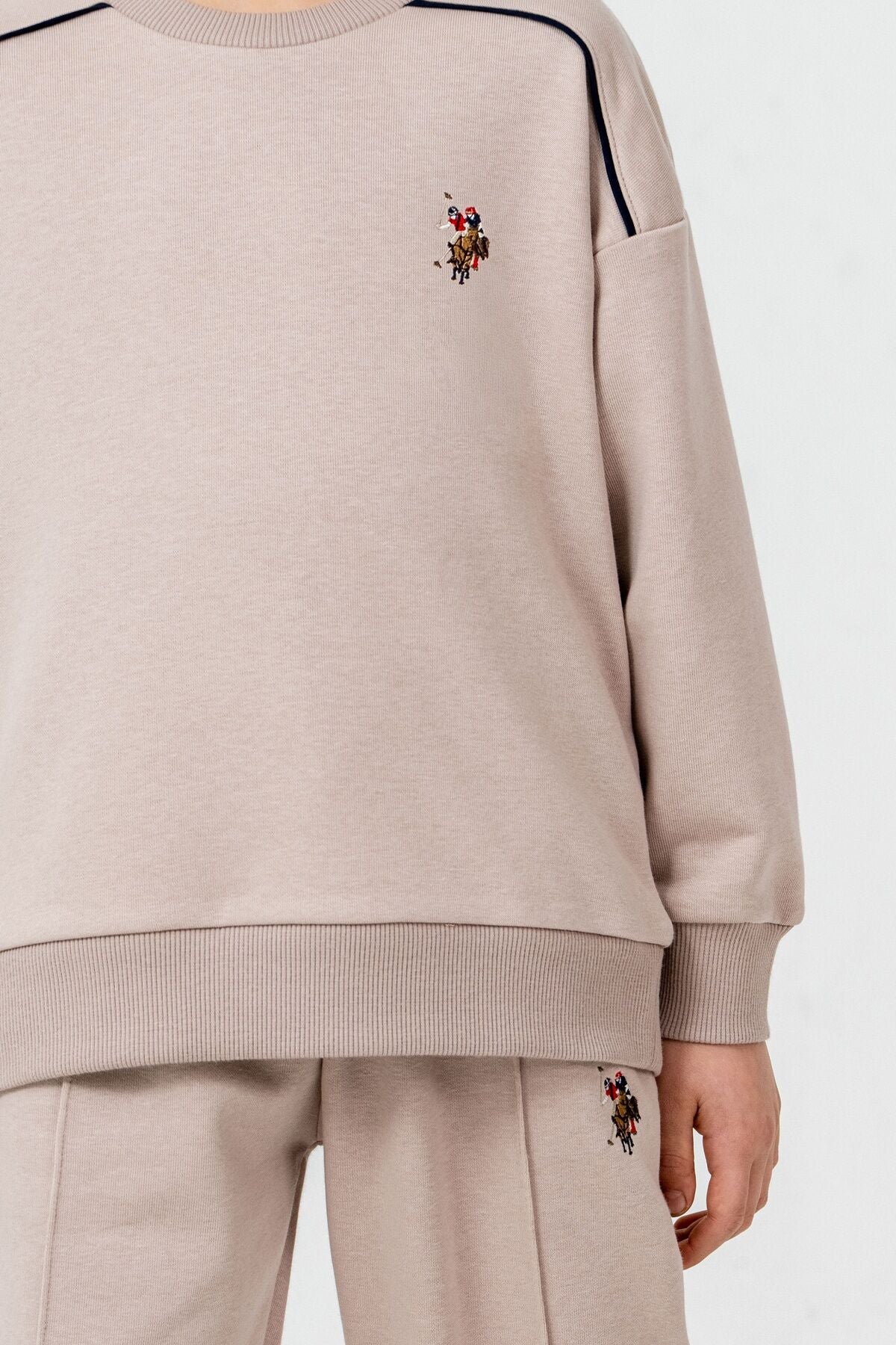 U.S. Polo Assn. Erkek Çocuk Nakışlı Sarı Uzun Kol Eşofman Takımı US2641-C-V3