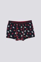 U.S. Polo Assn. Erkek Çocuk Pigment Baskılı Kışlık Regular Fit Lacivert Boxer US1396-C-V1