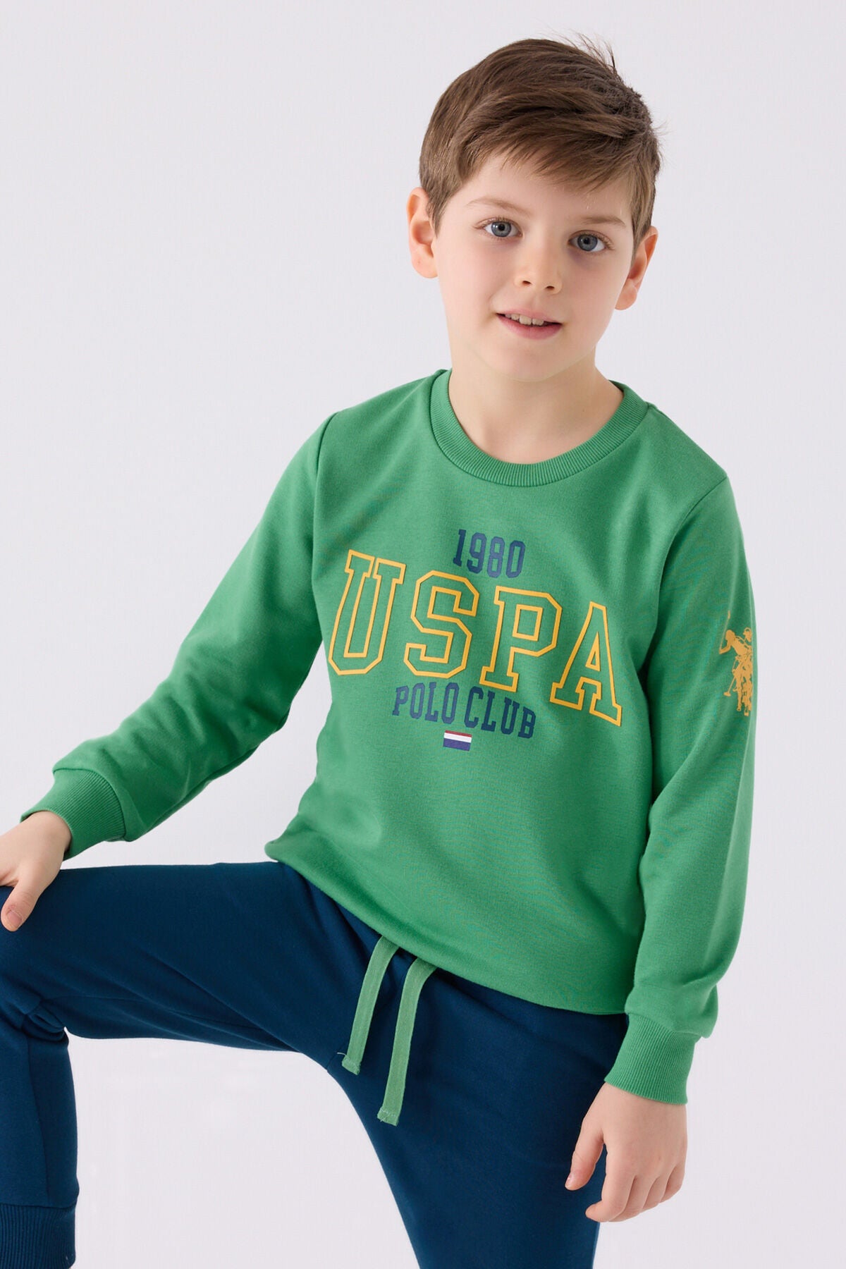 U.s. Polo Assn Erkek Çocuk Yeşil Eşofman Takımı
