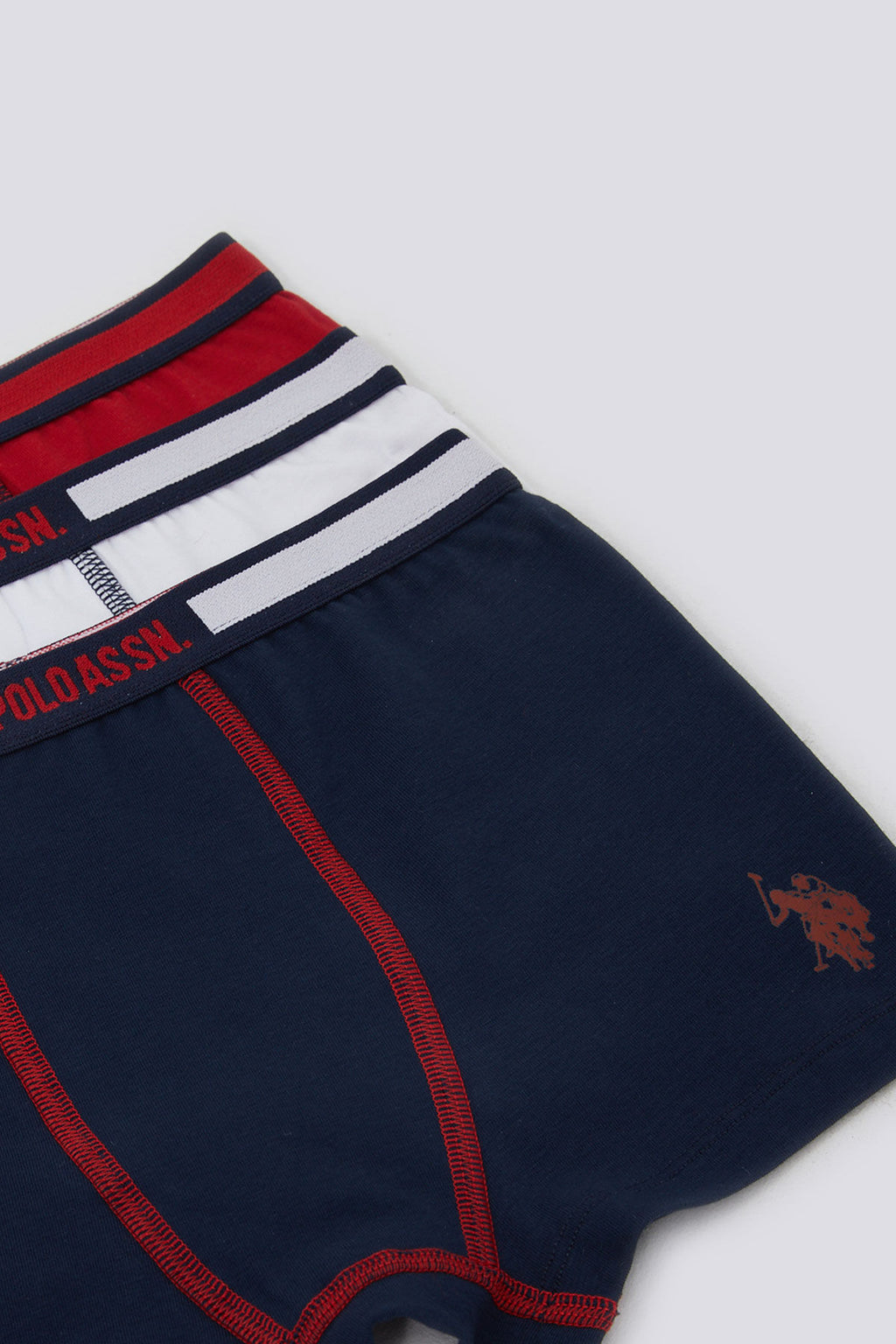 U.S POLO ERKEK ÇOCUK BOXER 3'LÜ TAKIM