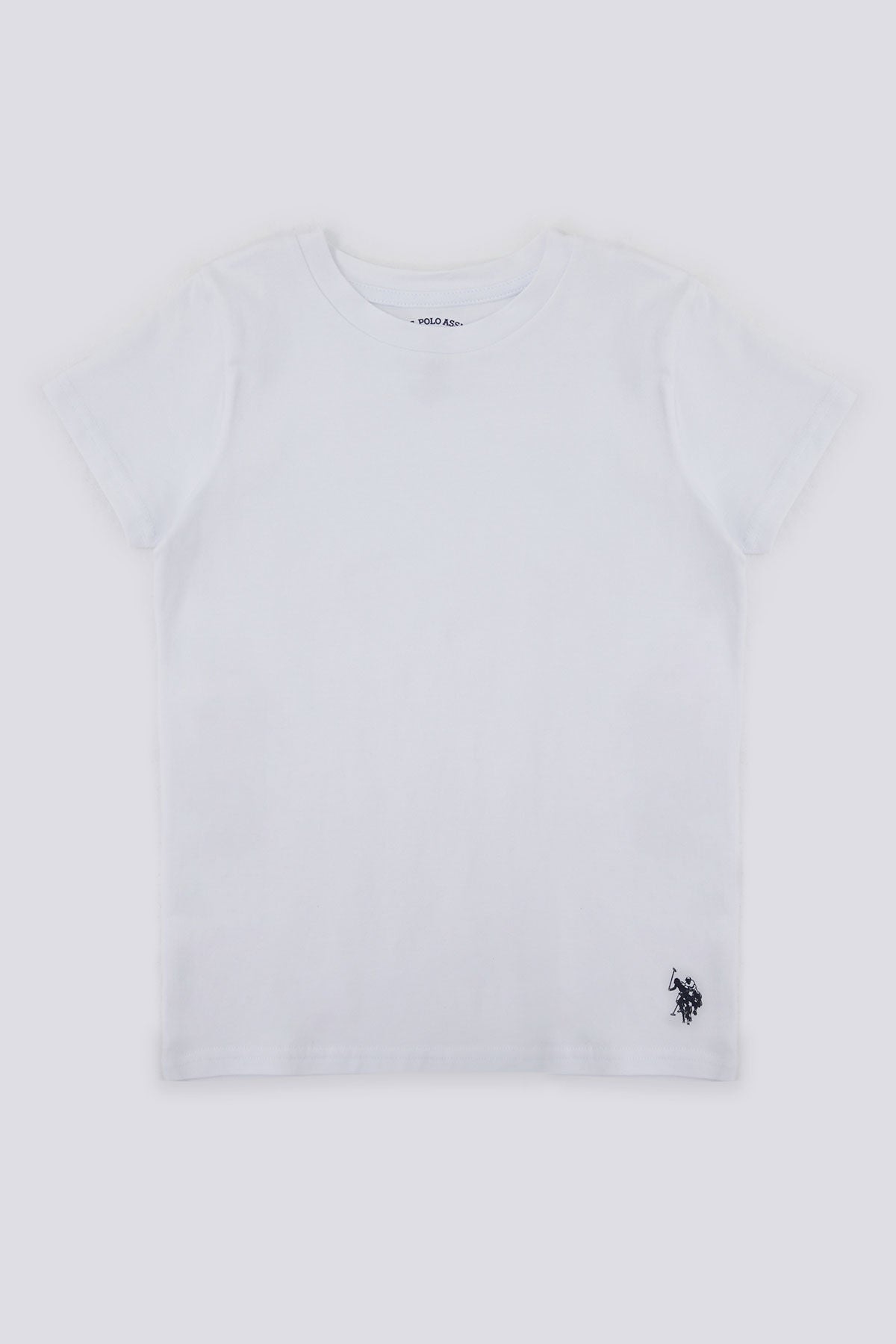U.S. Polo Assn. Erkek Çocuk Bisiklet Yaka Pigment Baskılı Kışlık Regular Fit Beyaz İç Giyim US1382-C-V1 Ürün ana görseli