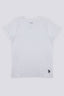 U.S. Polo Assn. Erkek Çocuk Bisiklet Yaka Pigment Baskılı Kışlık Regular Fit Beyaz İç Giyim US1382-C-V1