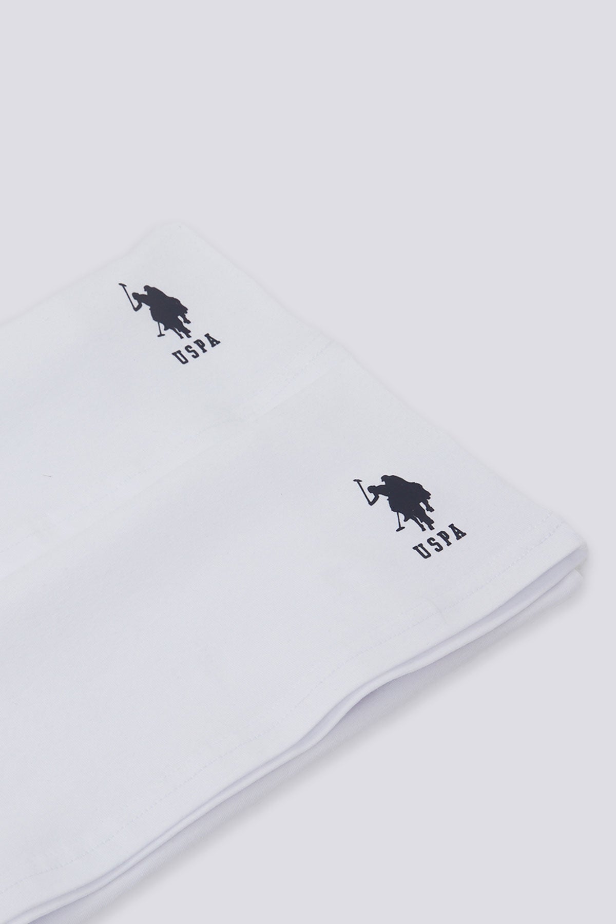 U.S. Polo Assn. Erkek Çocuk Bisiklet Yaka Pigment Baskılı Kışlık Regular Fit Beyaz İç Giyim US1384-C-V1 Ürün ikincil görseli