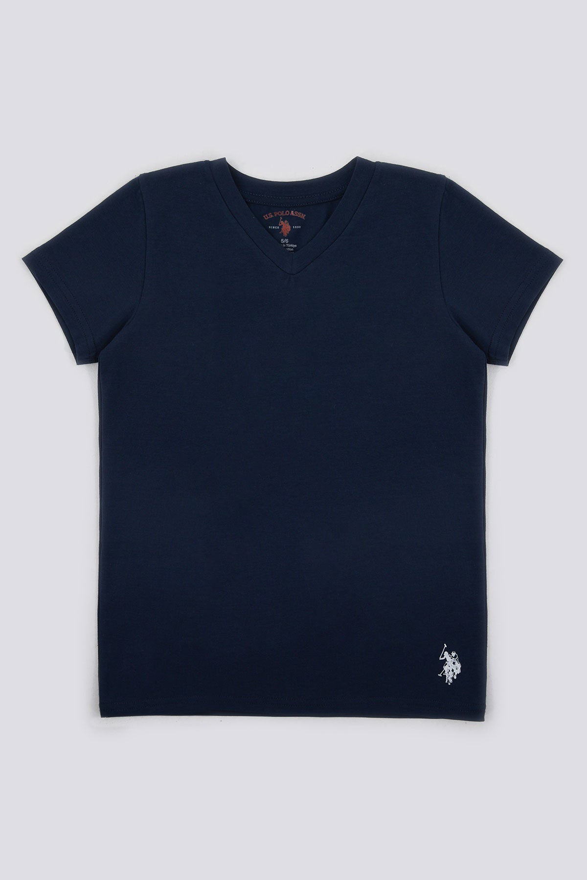 U.S. Polo Assn. Erkek Çocuk Bisiklet Yaka Pigment Baskılı Kışlık Regular Fit Mavi İç Giyim US1381-C-V2 Ürün ana görseli