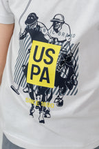 U.S Polo Assn. Erkek Çocuk Gri Bermuda Takım