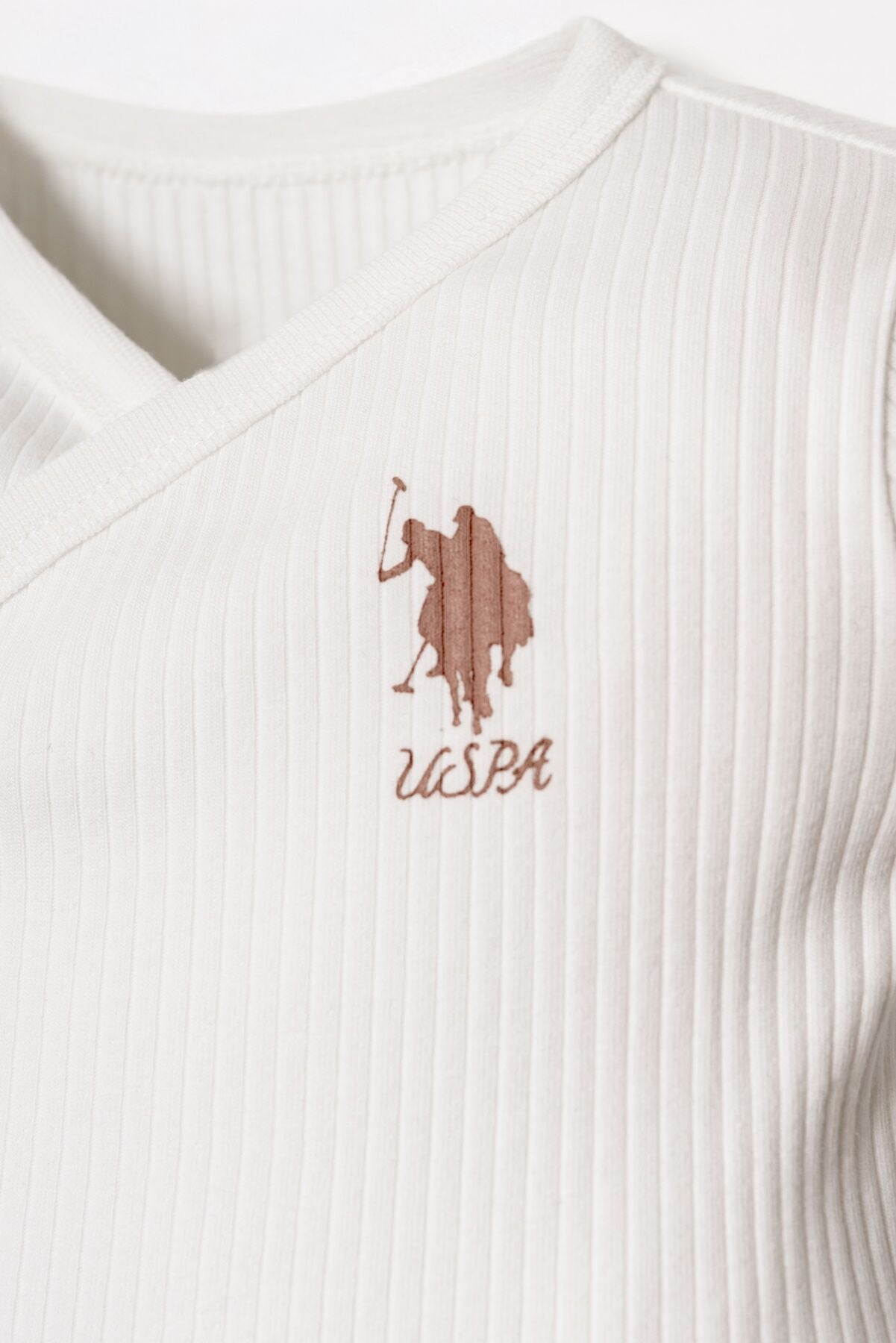 U.S. Polo Assn. Kız Bebek Hakim Yaka Nakışlı Yazlık Regular Fit Beyaz Hastane Çıkışı USB2950-C-V1 Ürün ikincil görseli