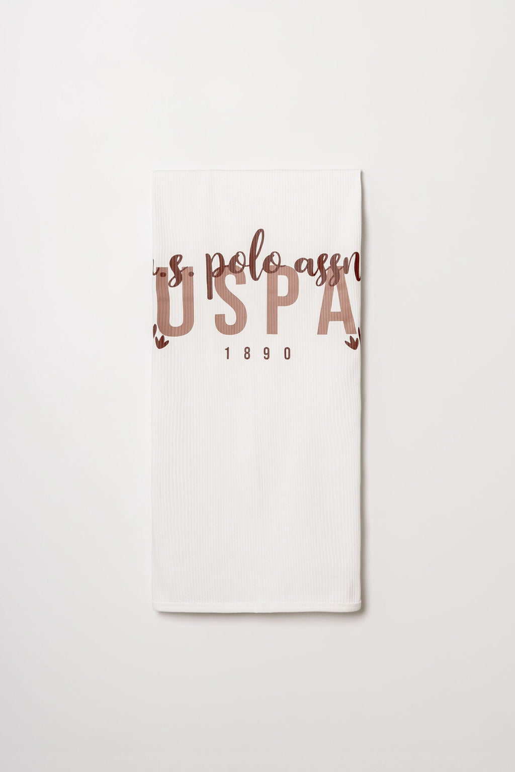 U.S. Polo Assn. Kız Bebek Hakim Yaka Nakışlı Yazlık Regular Fit Beyaz Hastane Çıkışı USB2950-C-V1
