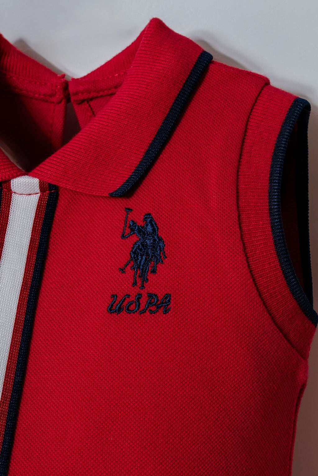 U.S. Polo Assn Kız Bebek Kırmızı Elbise