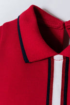 U.S. Polo Assn Kız Bebek Kırmızı Elbise