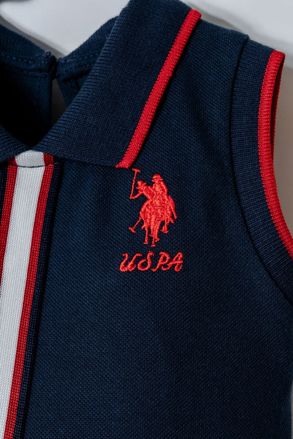 U.S. Polo Assn Kız Bebek Lacivert Elbise