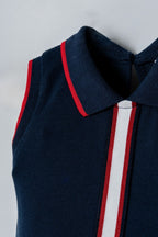 U.S. Polo Assn Kız Bebek Lacivert Elbise