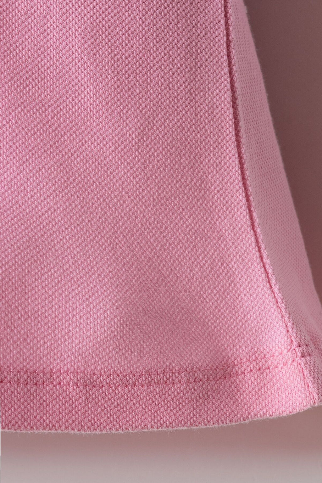 U.S. Polo Assn. Kız Bebek Polo Yaka Nakışlı Yazlık Regular Fit Pembe Elbise USB3027-C-V2